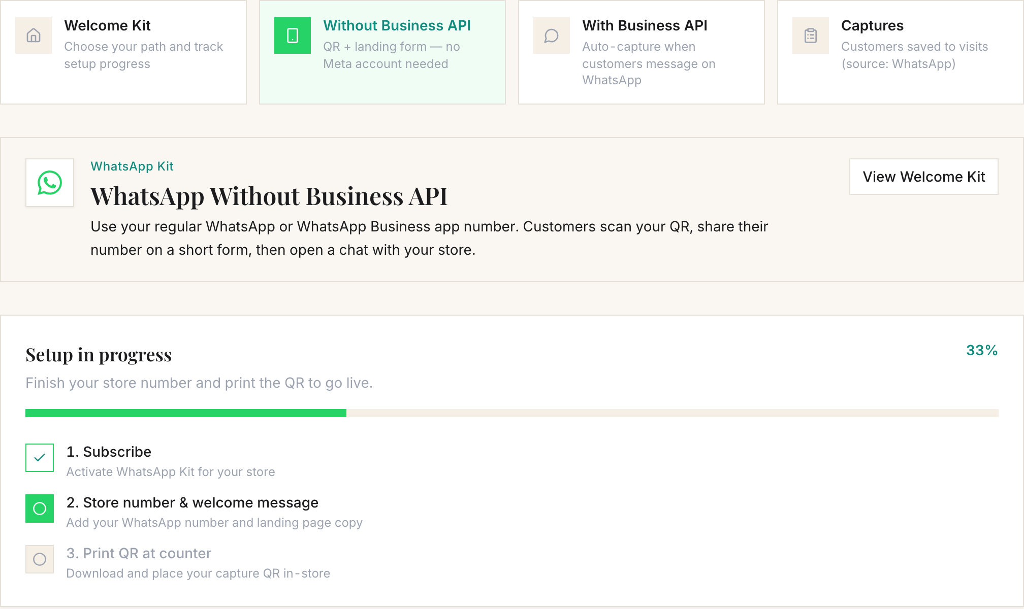 WhatsApp Kit — product screenshot